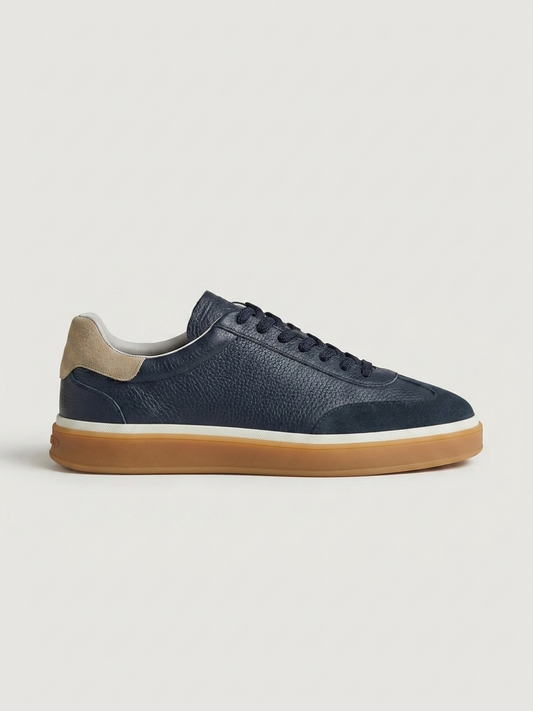 Navy Leather Corso Trainer
