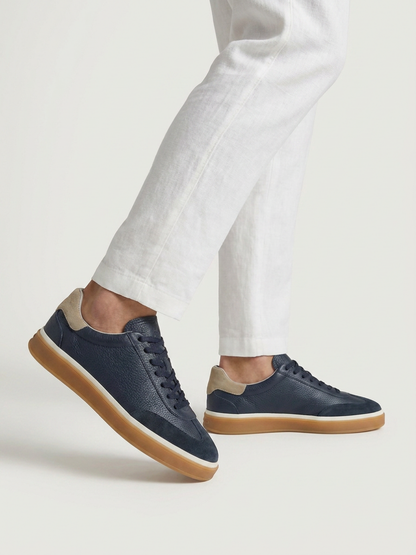Navy Leather Corso Trainer