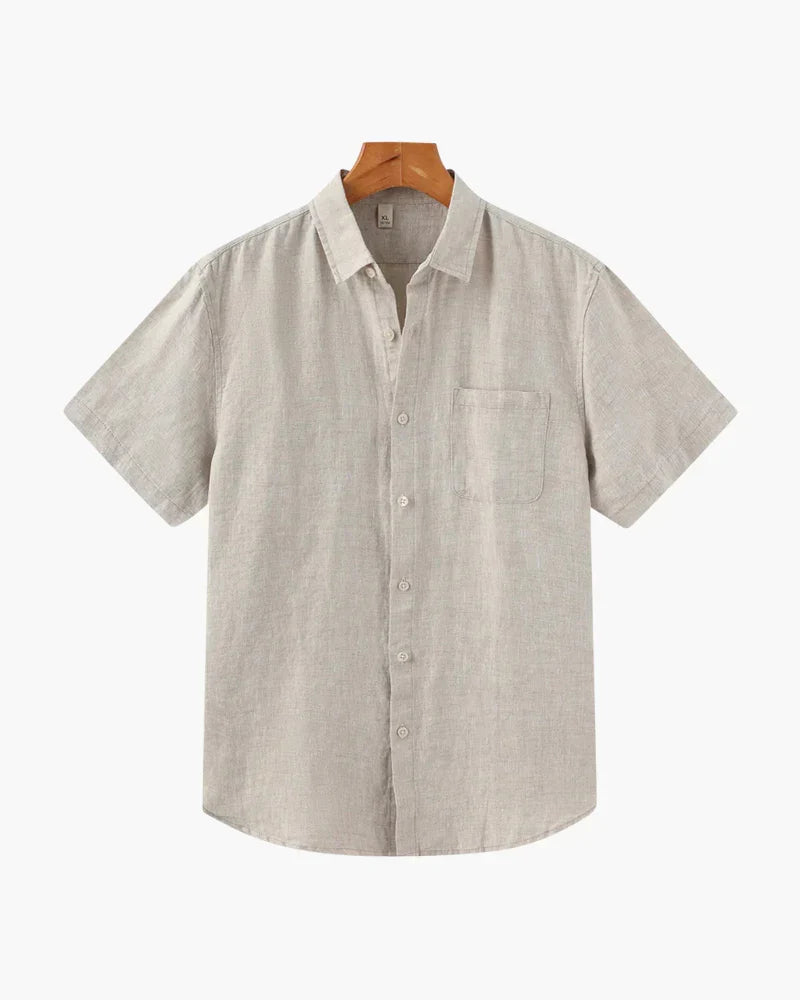 Coastal Linen Short Sleeve Shirt