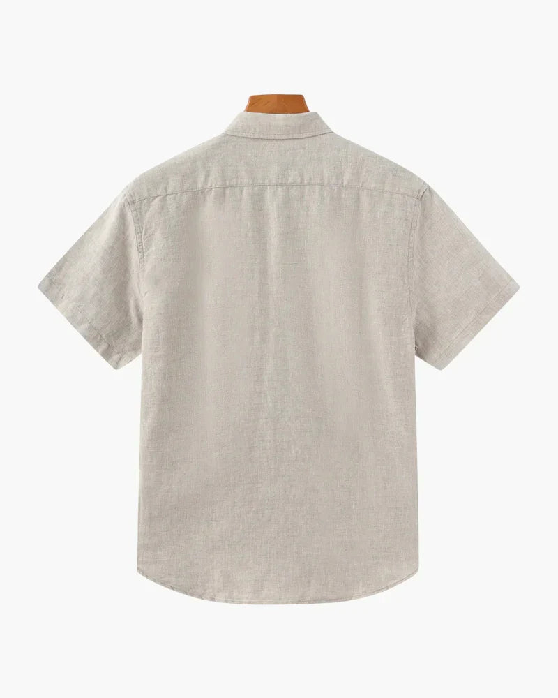 Coastal Linen Short Sleeve Shirt
