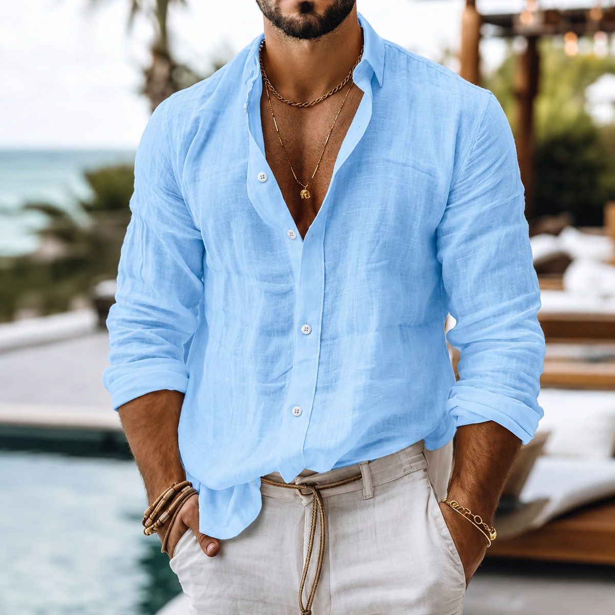 The Riviera Linen Shirt