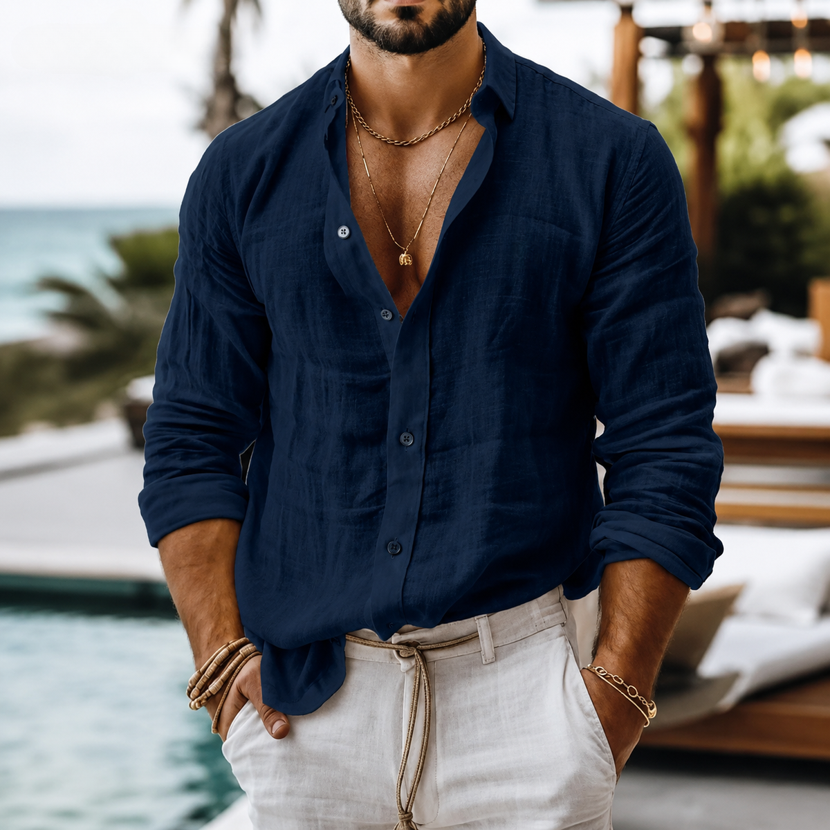 The Riviera Linen Shirt