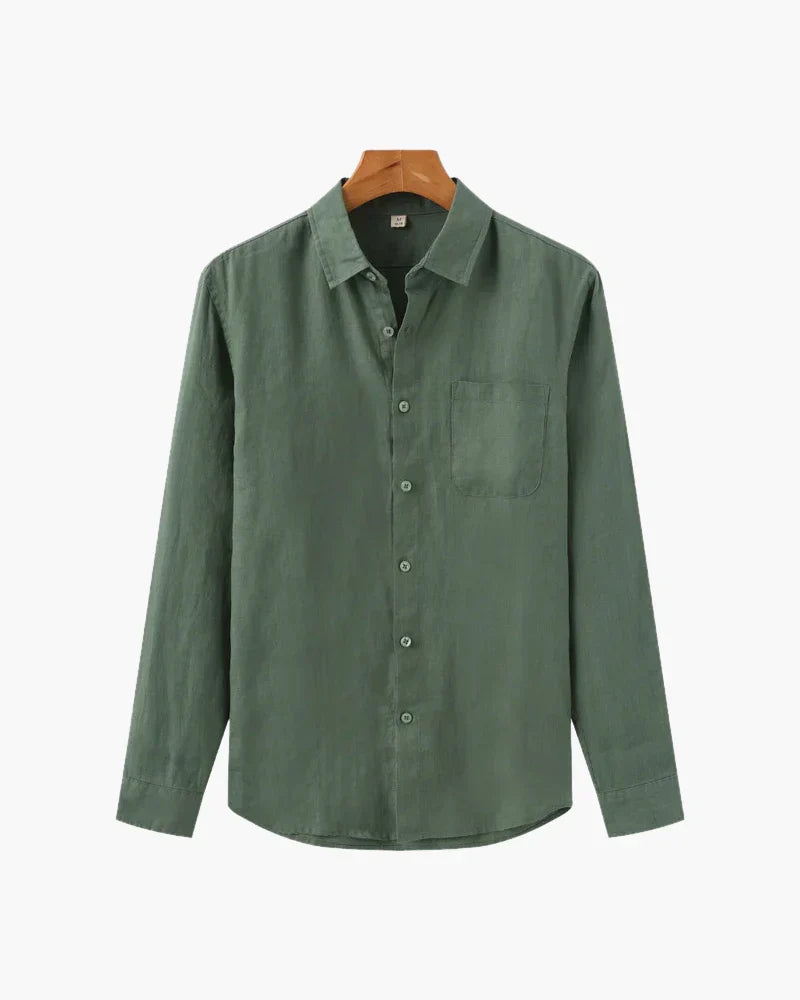 Vernier Linen Essential Shirt