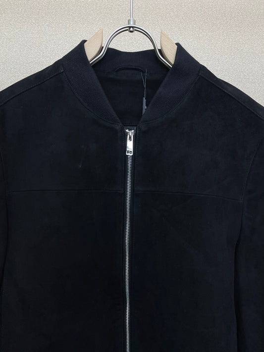 Leather Bomber Jacket