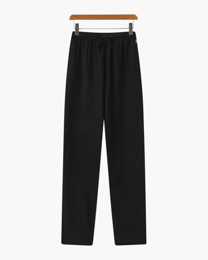 Relaxed Linen Drawstring Pants