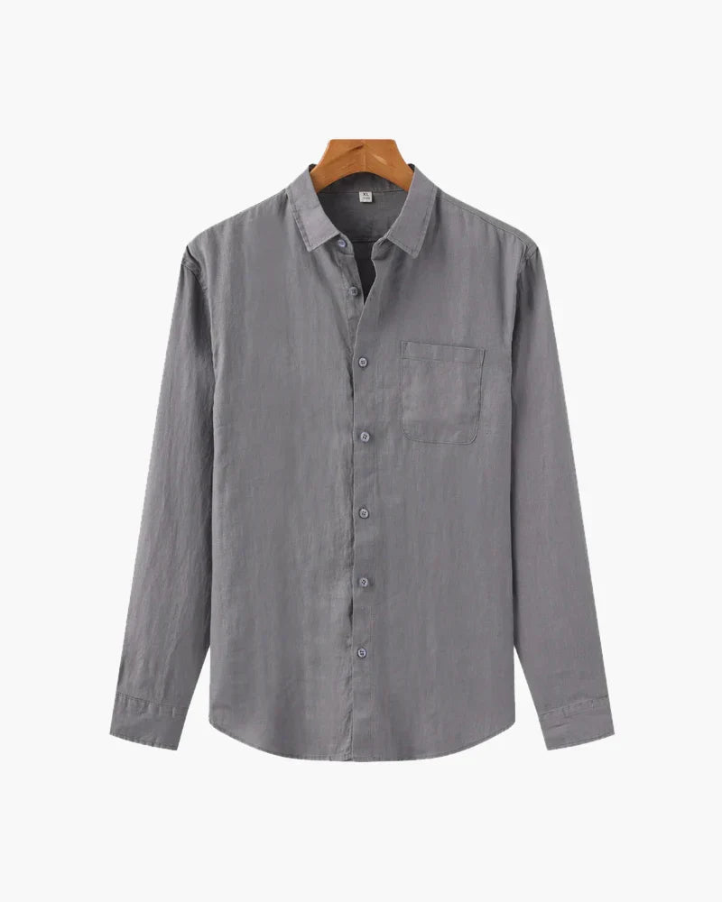 Vernier Linen Essential Shirt