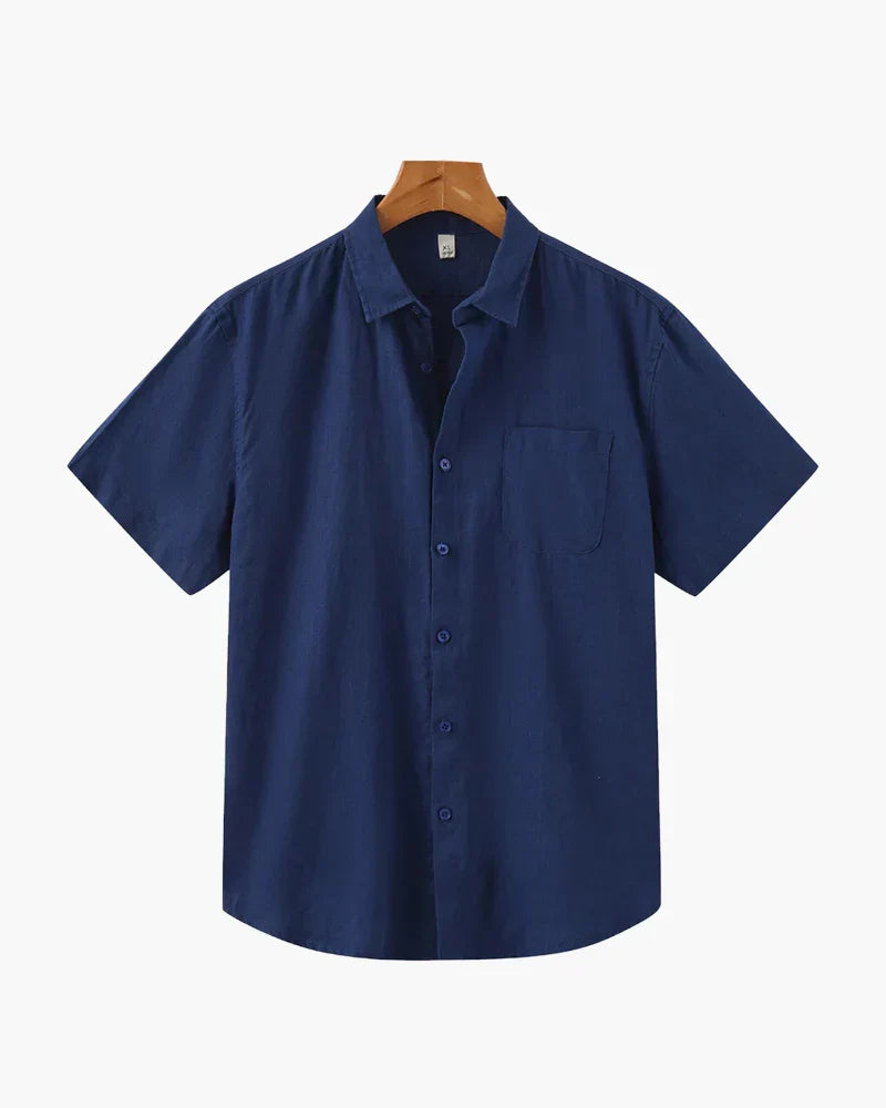 Coastal Linen Short Sleeve Shirt