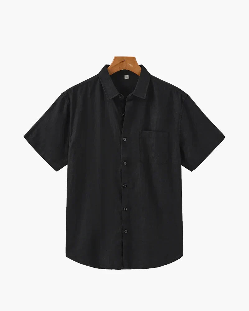 Coastal Linen Short Sleeve Shirt