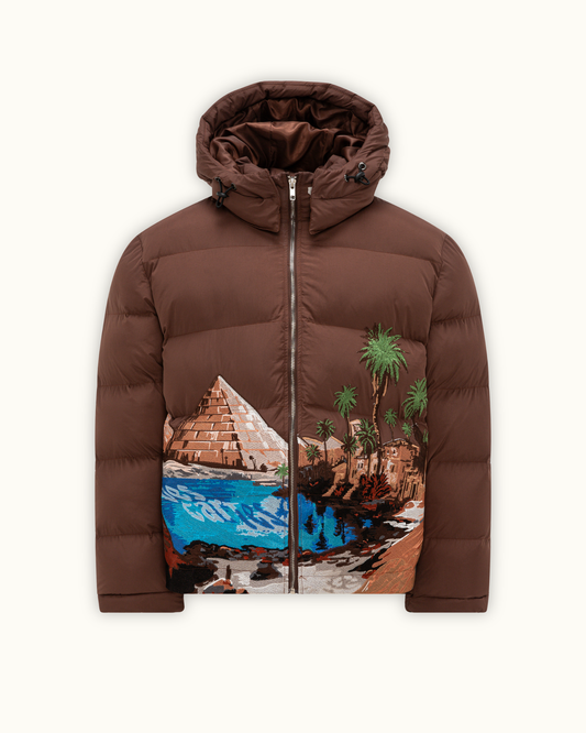 Rihla Puffer Brown