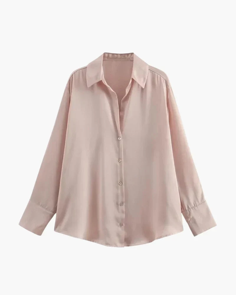 Vernier Éclat Satin Blouse
