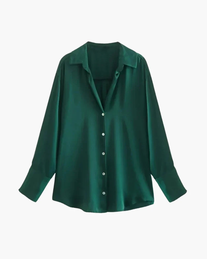 Vernier Éclat Satin Blouse