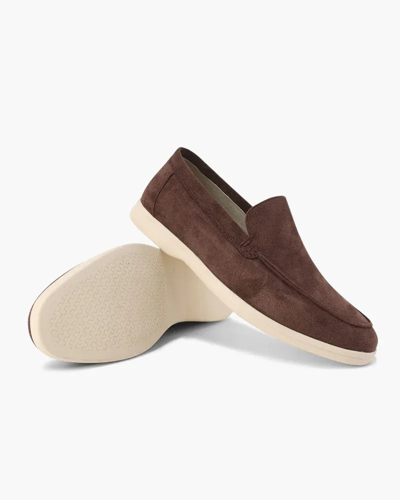 Vernier Monaco Suede Loafers
