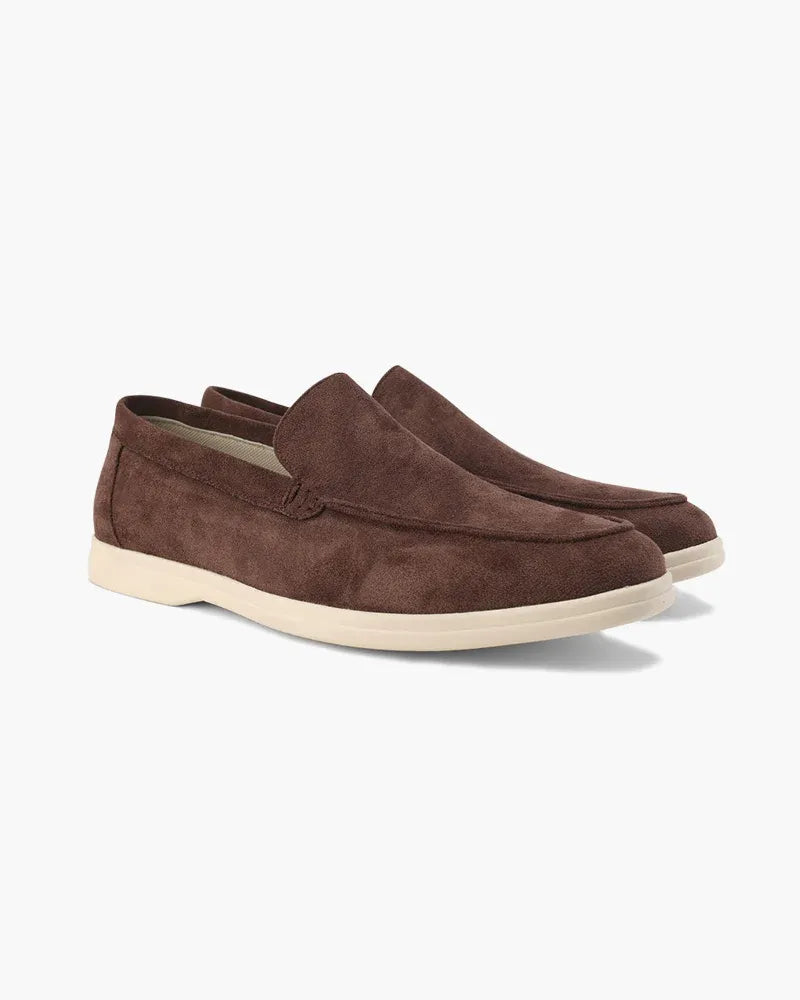 Vernier Monaco Suede Loafers