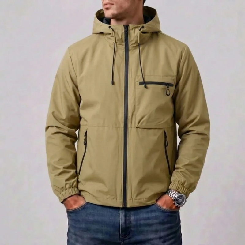 MEN'S 3-IN-1 WATERPROOF HOODED JACKET