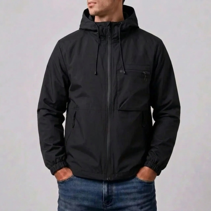 MEN'S 3-IN-1 WATERPROOF HOODED JACKET