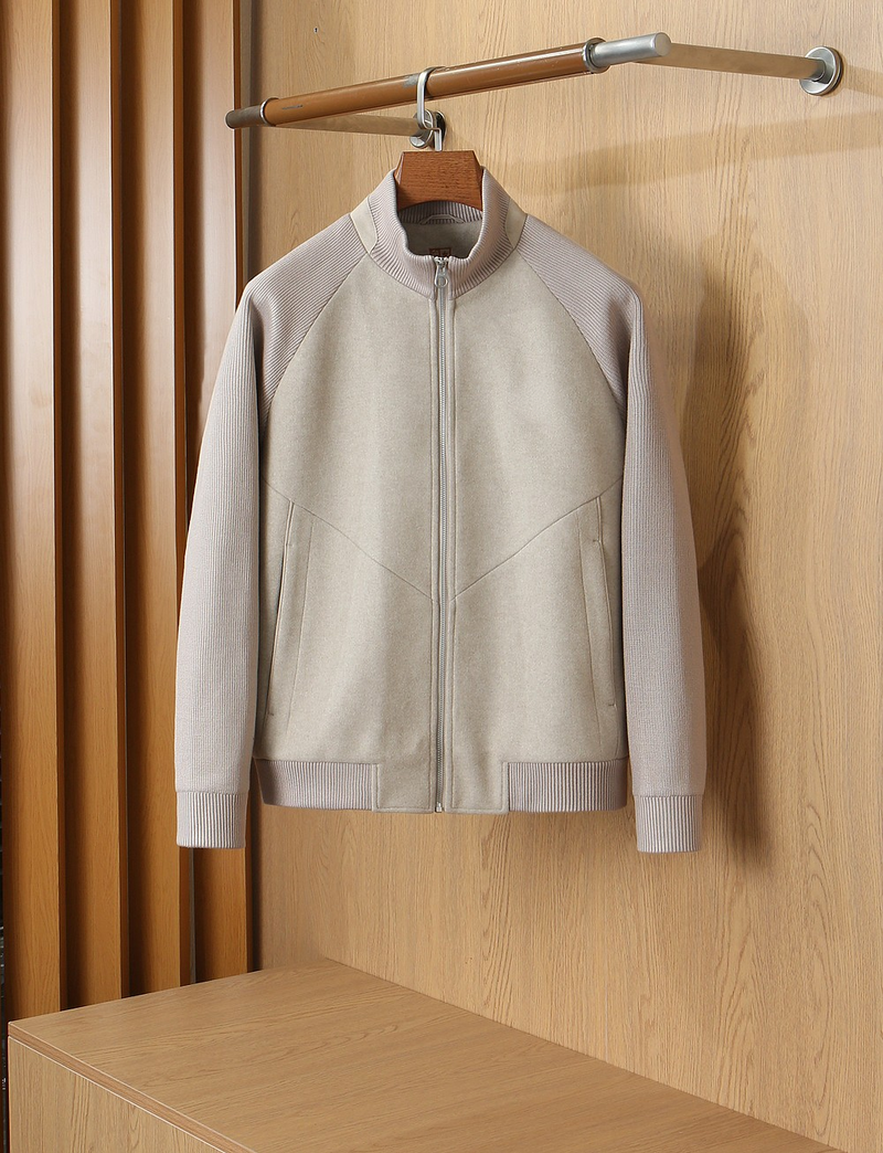 Leather Bomber Jacket I