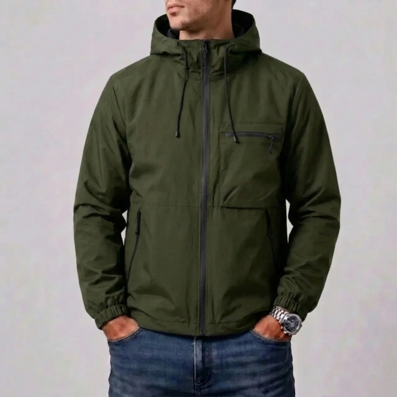 MEN'S 3-IN-1 WATERPROOF HOODED JACKET