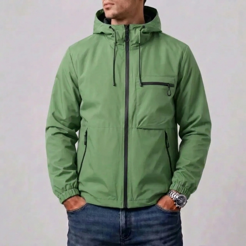 MEN'S 3-IN-1 WATERPROOF HOODED JACKET